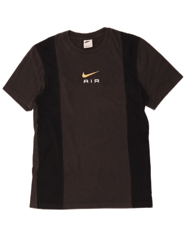 Nike Herre Air T-Shirt Top Lille Brun Colourblock