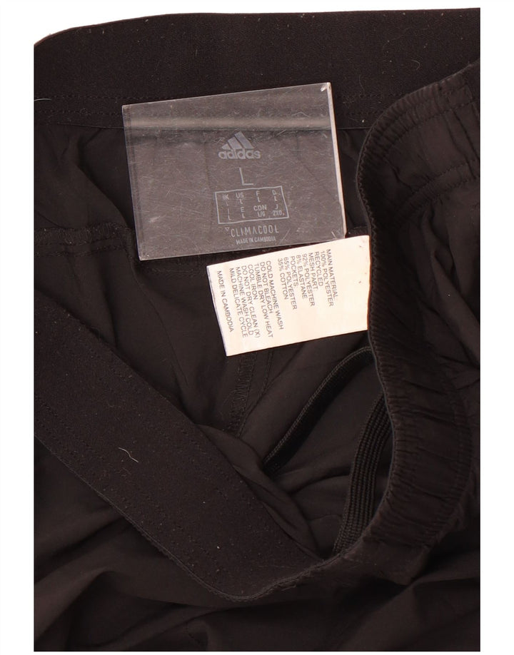 Adidas Herre Climacool Træningsdragt Bukser Joggers Large Sort Polyester