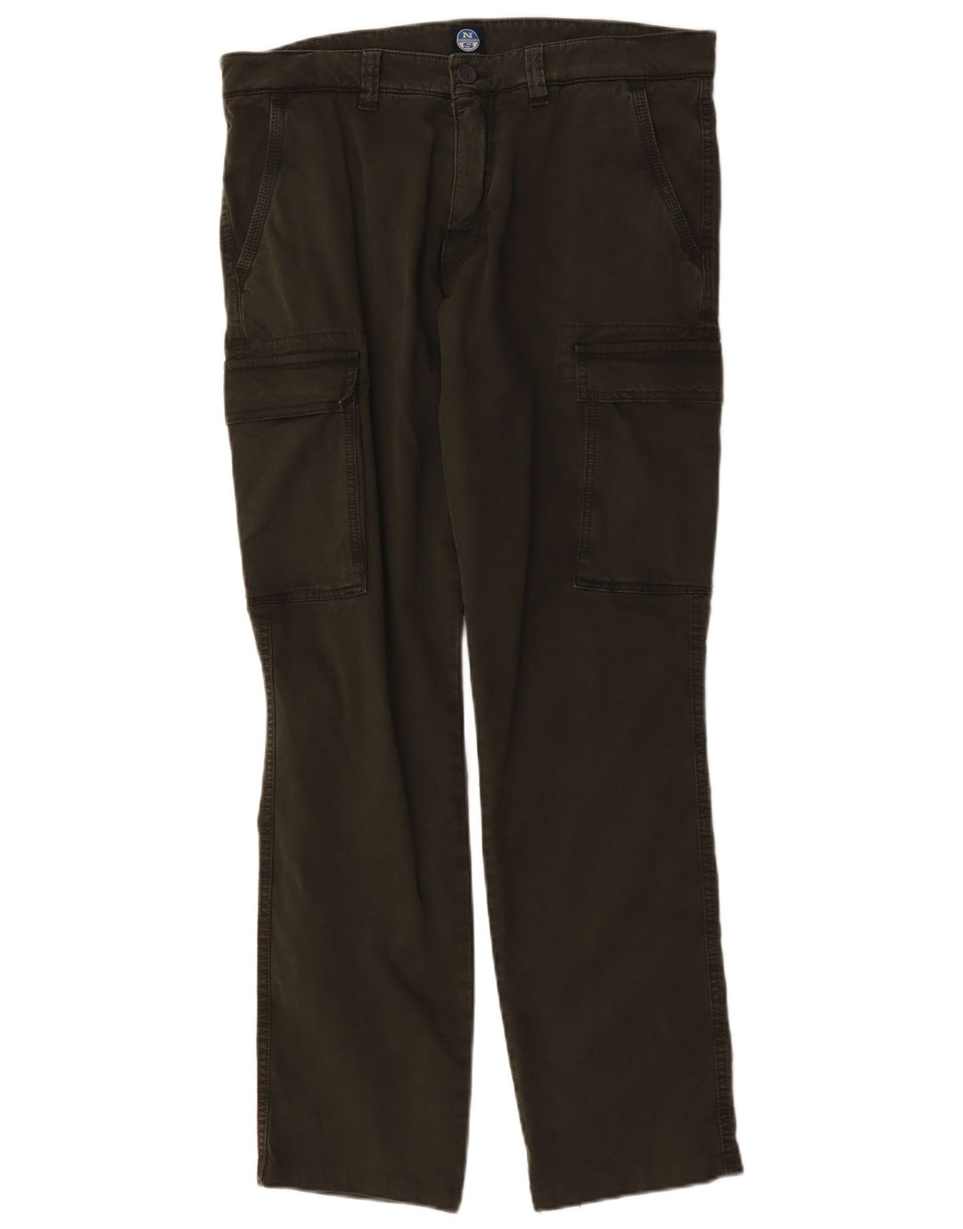 North Sails Herre Straight Cargo Bukser W34 L31 Grøn Bomuld
