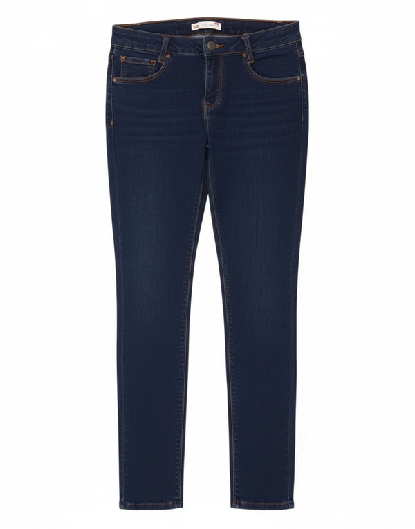Levi's Girls Super Skinny Jeans 15-16 år W28 L31 Marineblå Bomuld