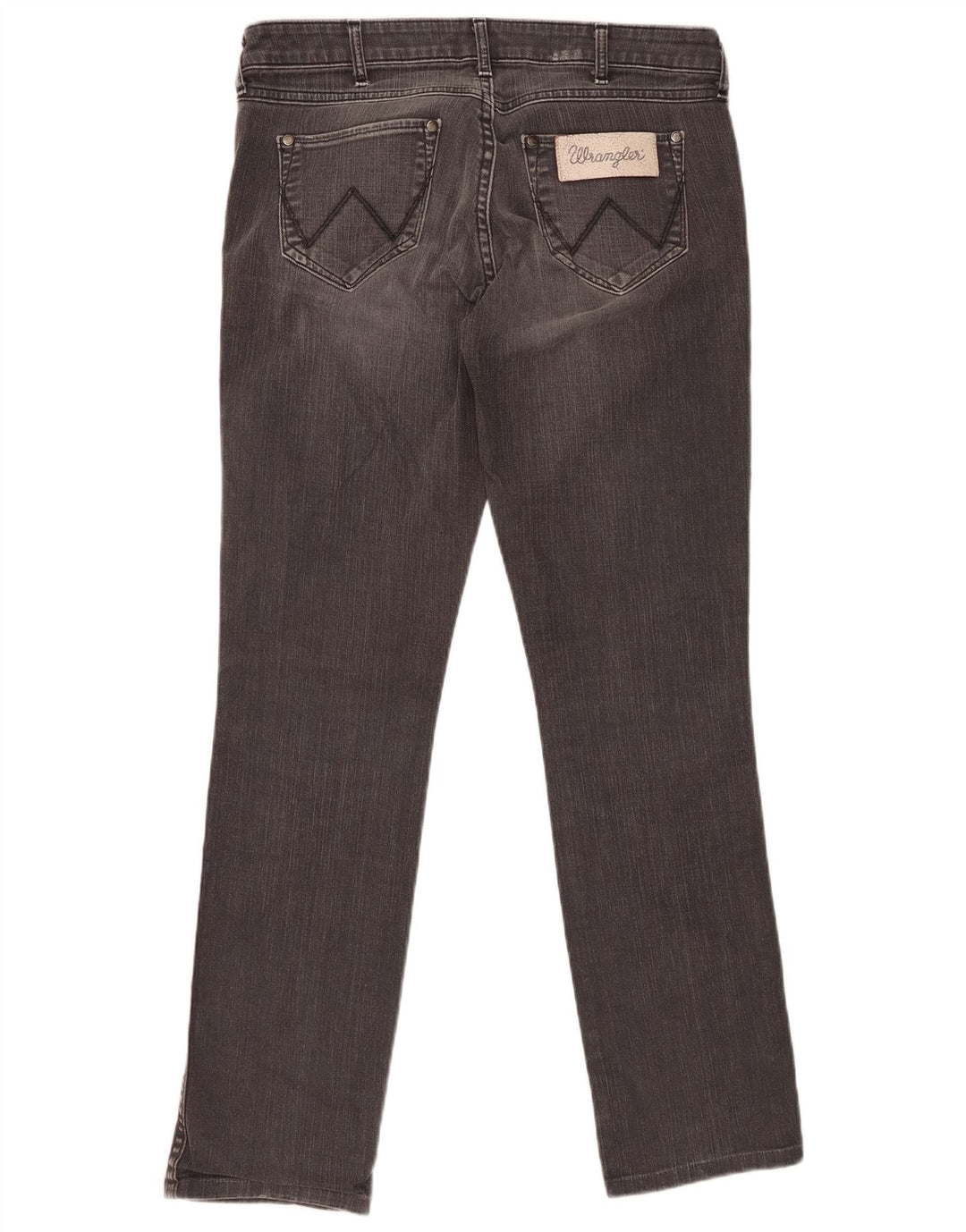 WRANGLER Dame Lia Slim Jeans W30 L31 Grå Bomuld