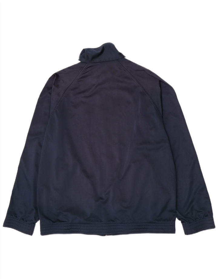 Lotto Herre grafisk træningsdragt Topjakke XL Navy Blue Colourblock