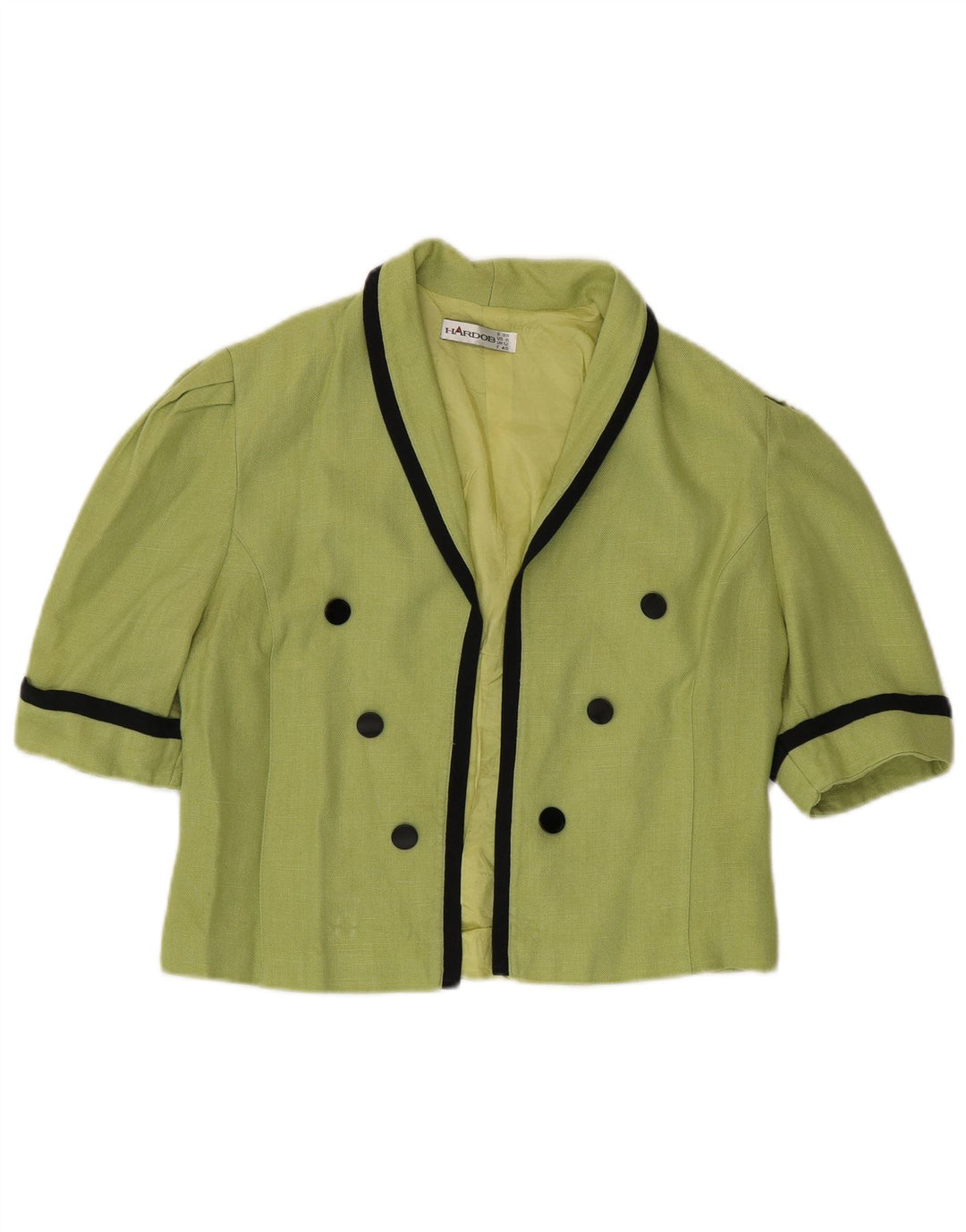 Hardob Bolero Top UK 12 Medium Grøn Viscose