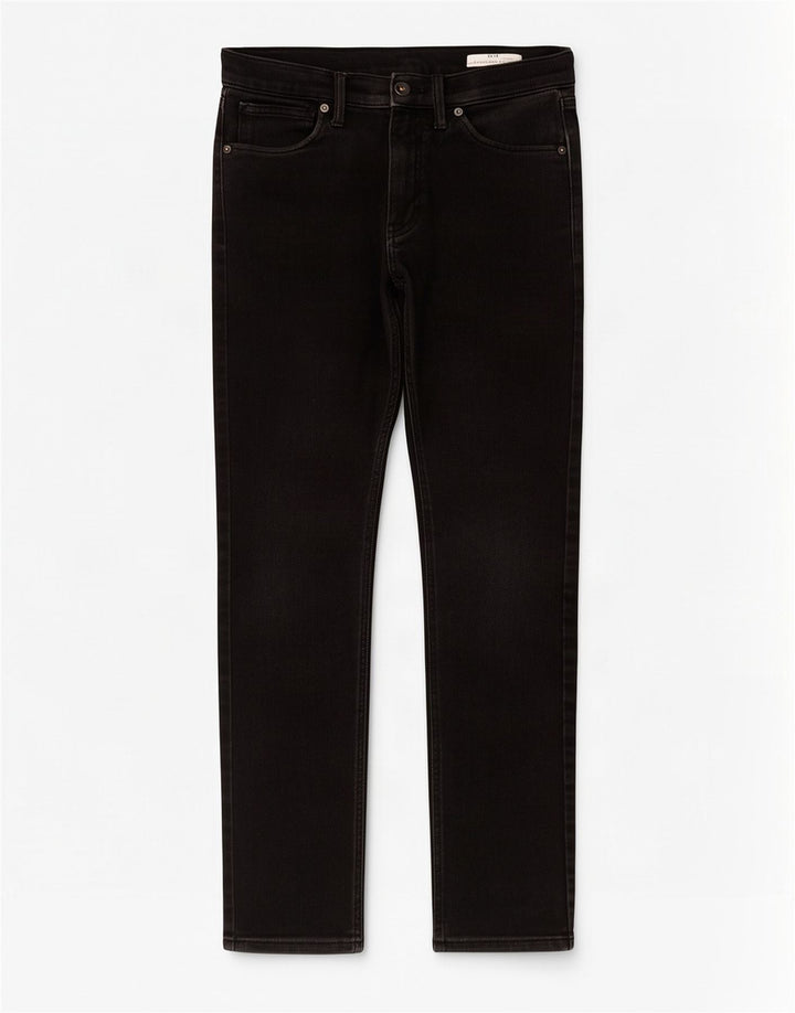 Marks & Spencer Dame Slim Jeans W30 L29 Sort Bomuld