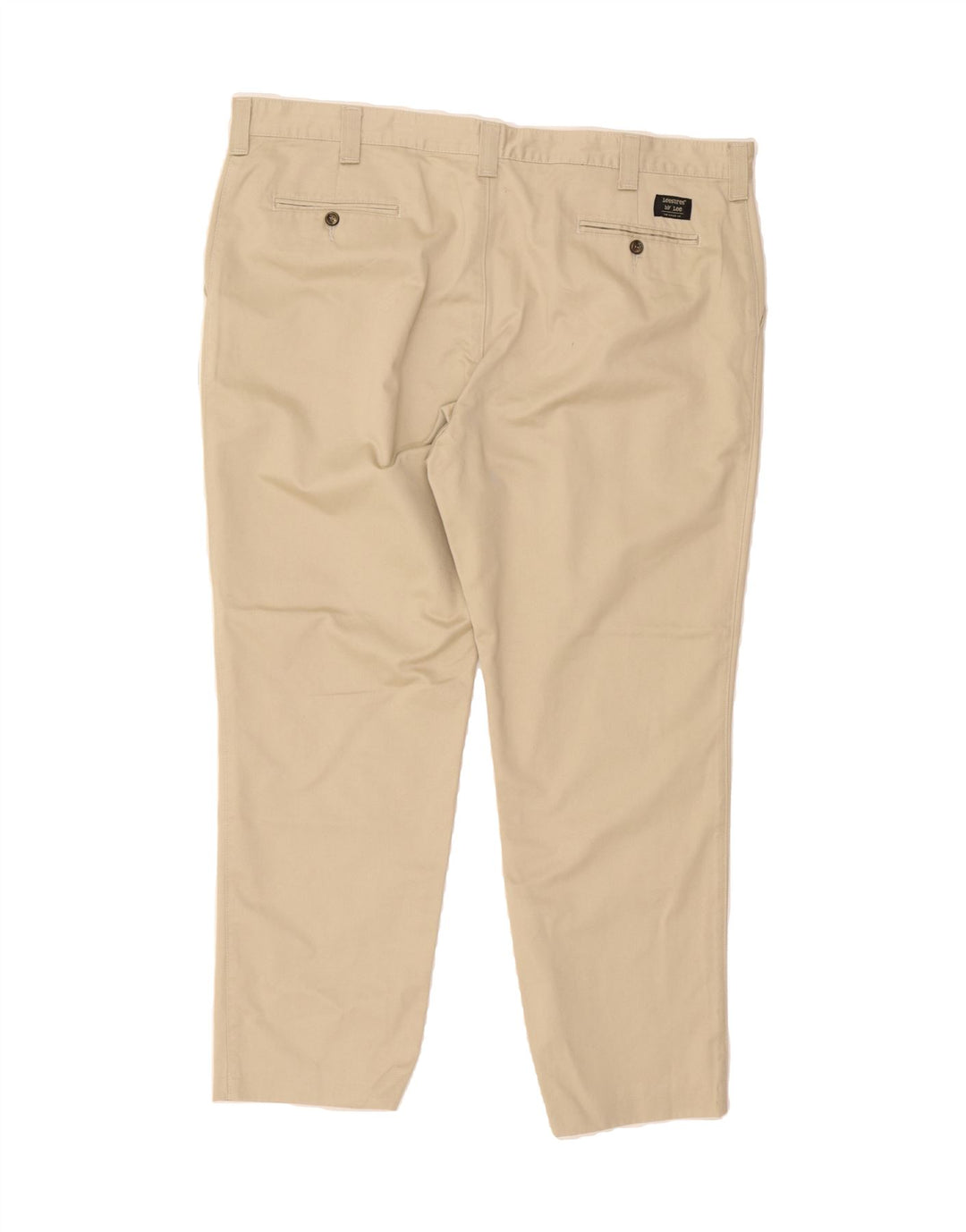 LEE Mens Straight Chino Trousers W44 L29 Beige Cotton Vintage Lee and Second-Hand Lee from Messina Hembry 