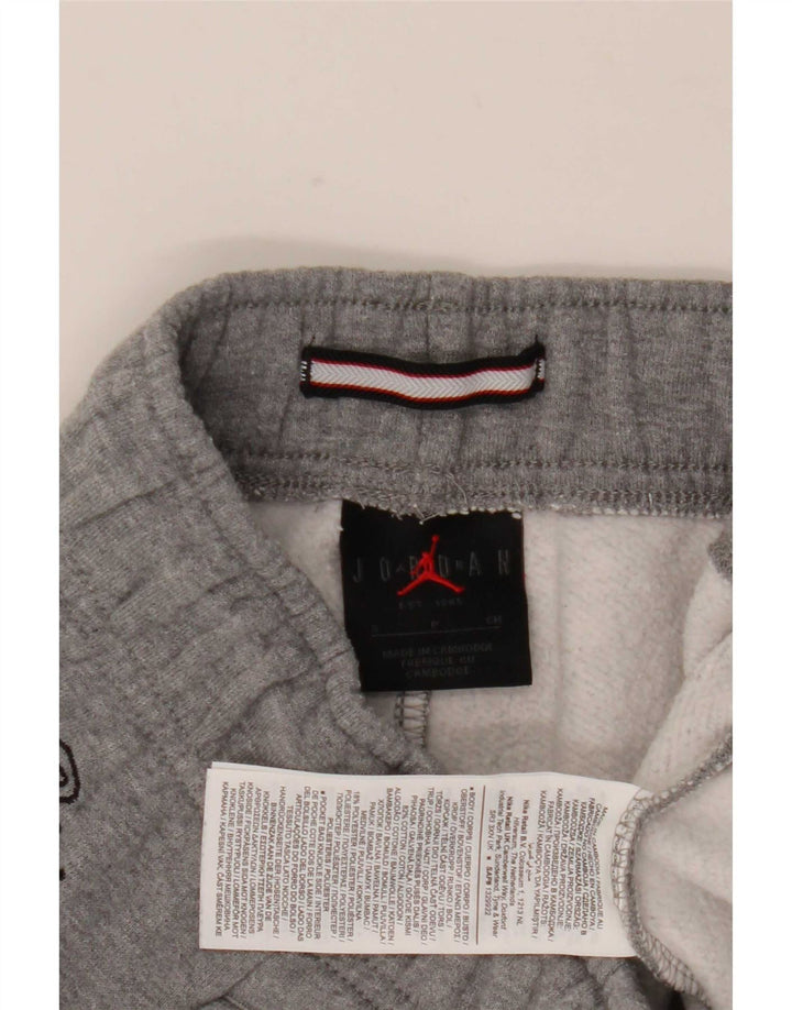 Jordan Sportsshorts til mænd Små grå bomuld