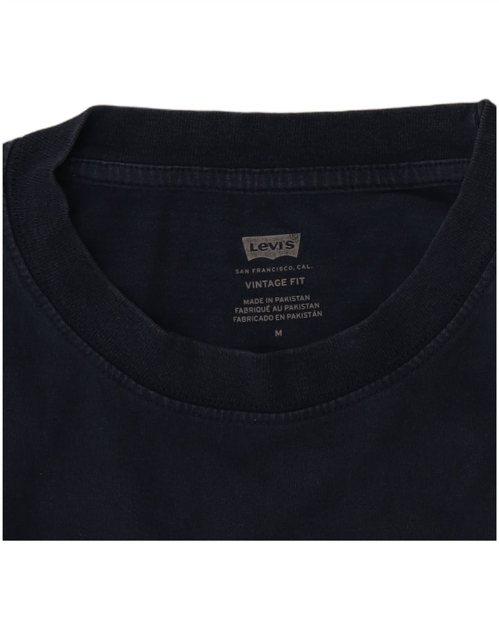 Levi's Herre Vintage Fit T-shirt Top Medium Navy Blue