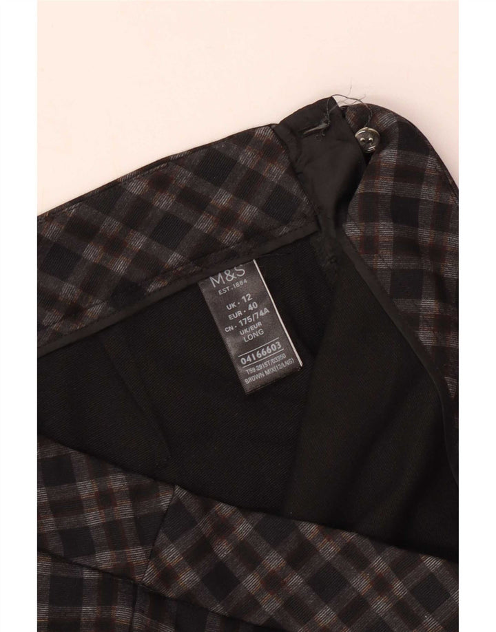 Marks & Spencer Dame Casual Bukser UK 12 Medium W30 L29 Brun ternet