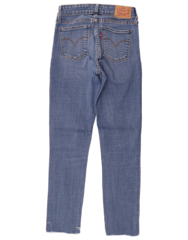 Levi's Girls 711 Skinny Jeans 11-12 år W26 L27 blå bomuld