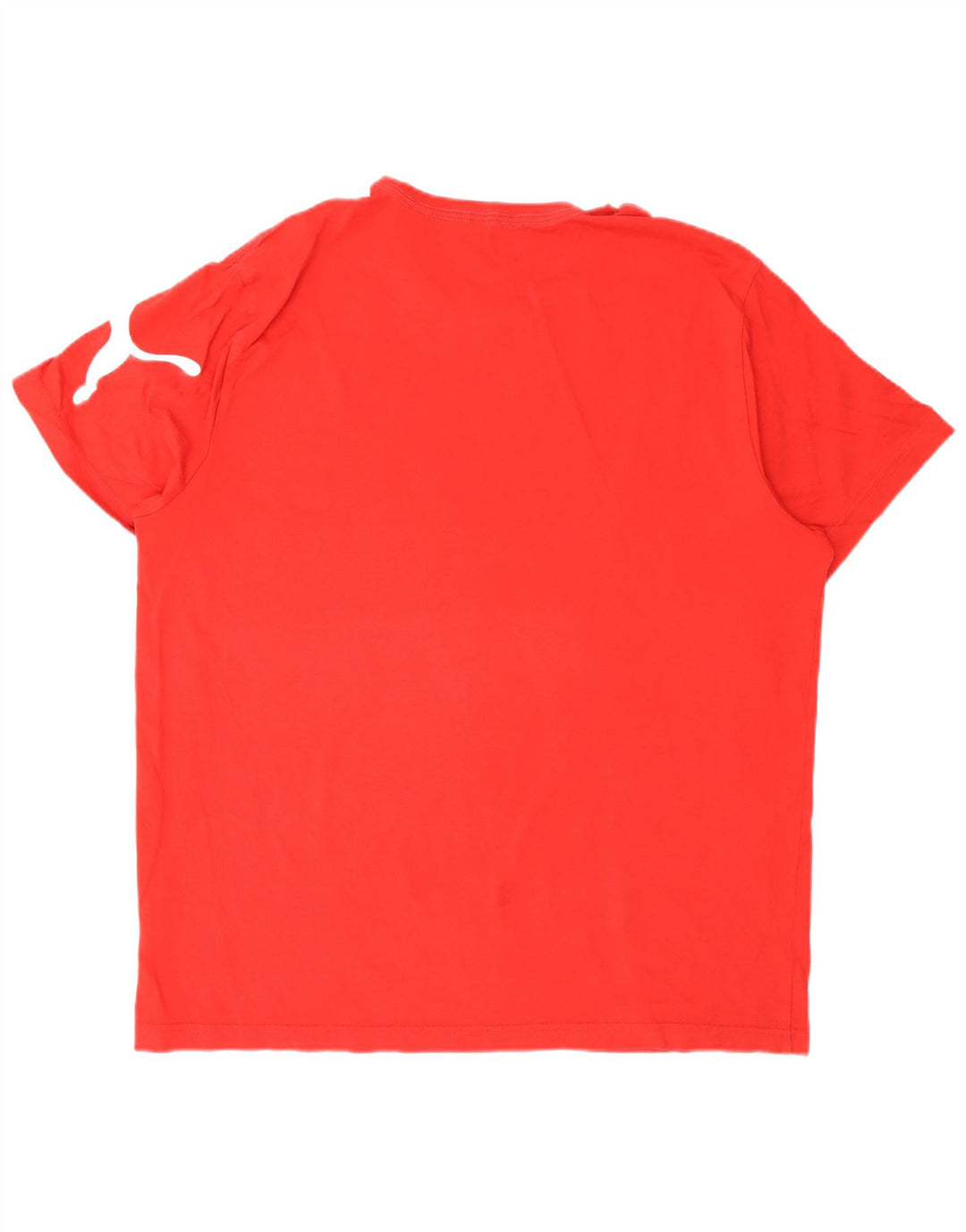 Puma Herre Grafisk T-Shirt Top XL Rød