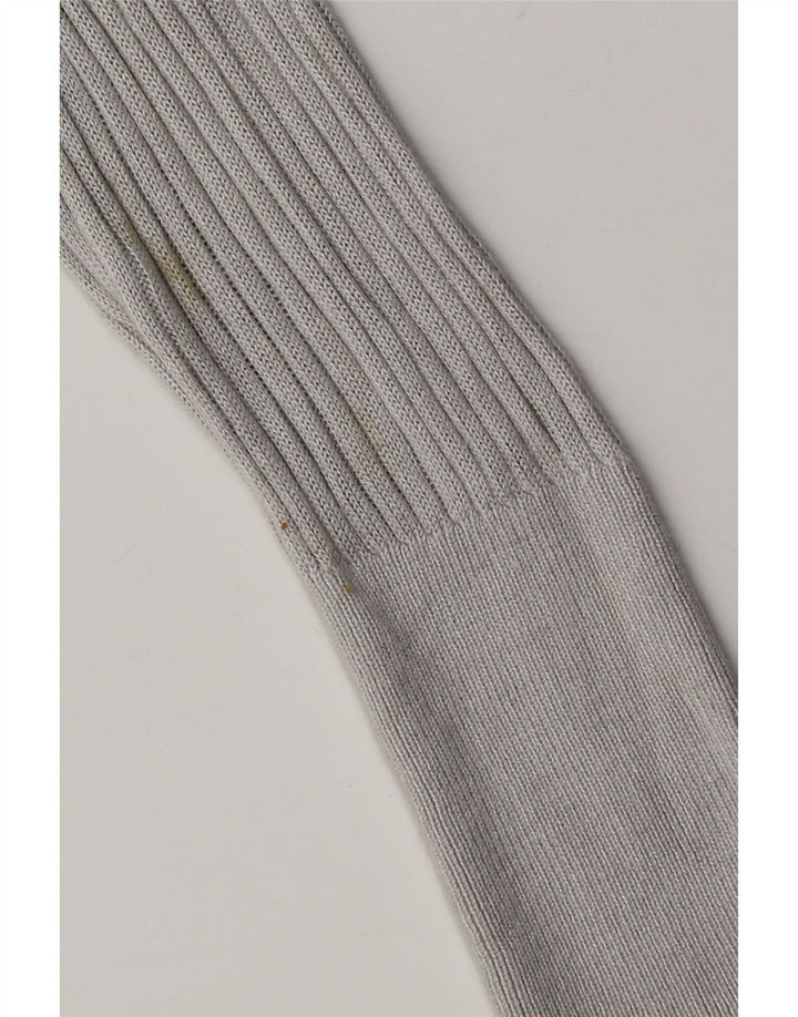 Oasis Womens Longline Open Cardigan Sweater UK 14 Medium Grey Viscose