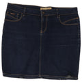 Guess Dame Mini Denim Nederdel W29 Medium Blue Bomuld