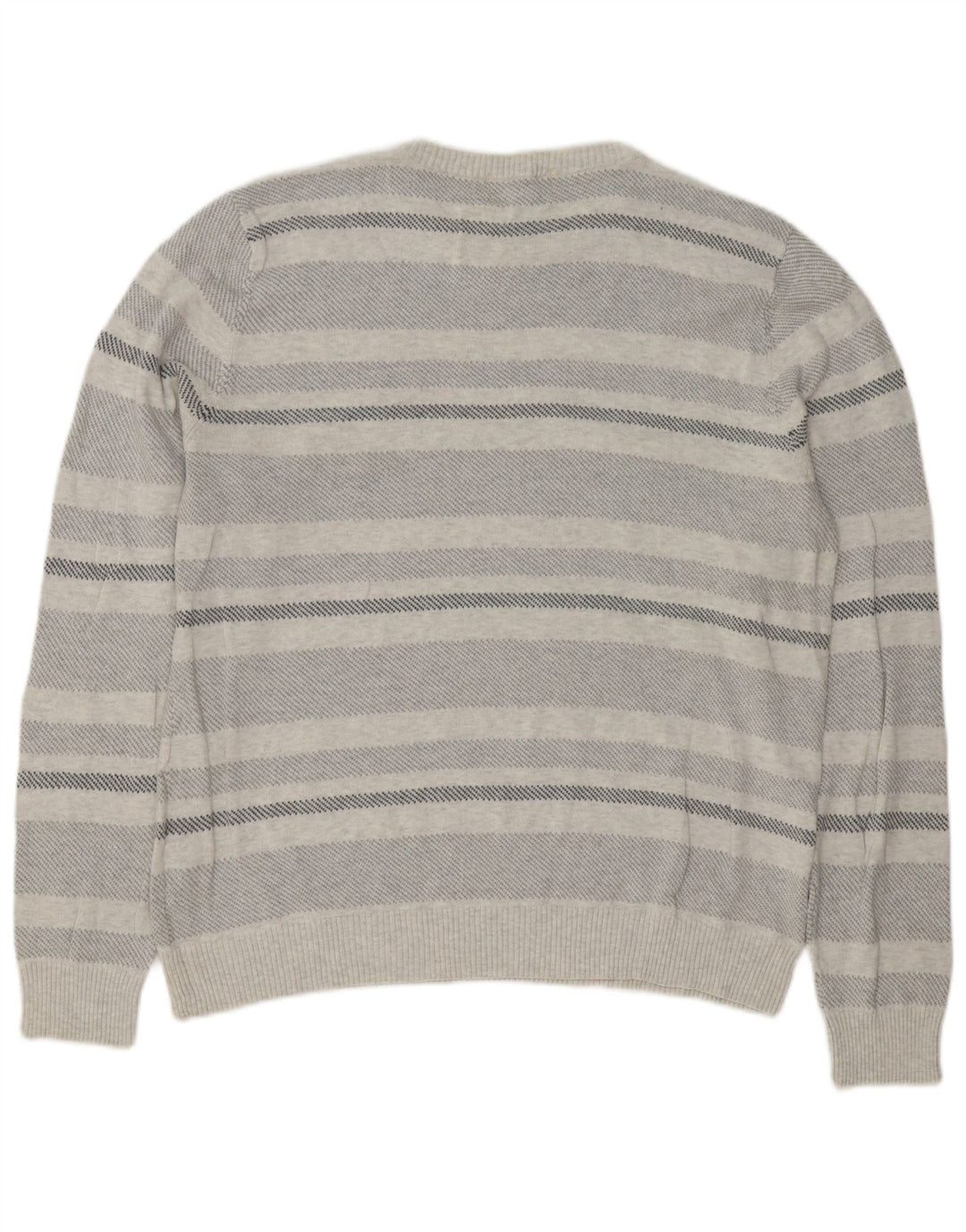 Marks & Spencer Herre Blue Harbor Crew Neck trøje Sweater Large Grå