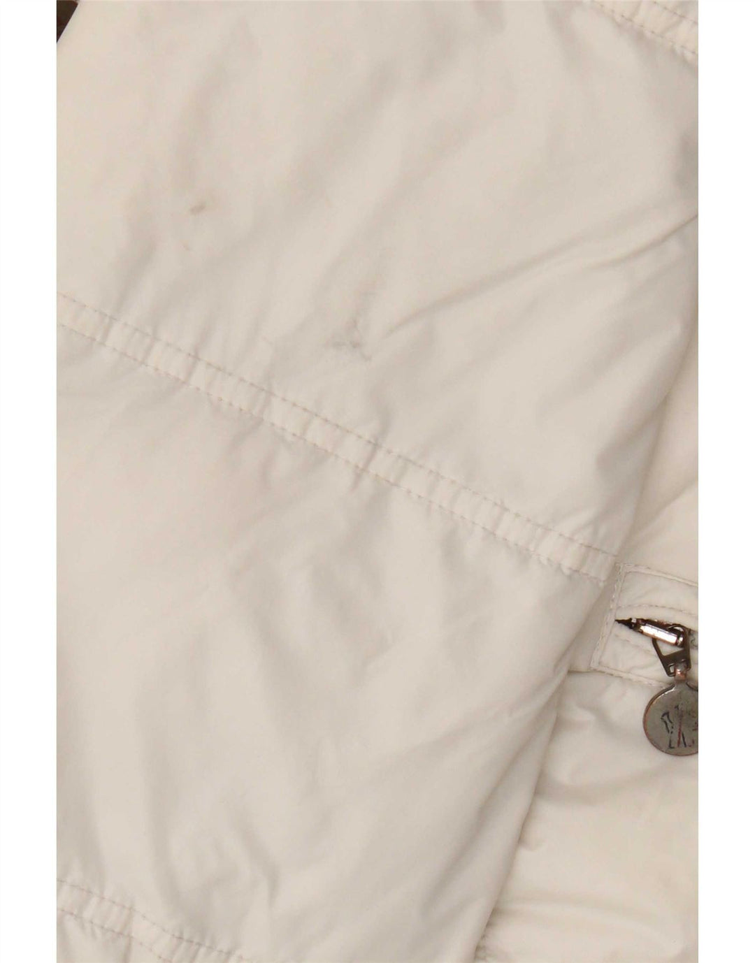 Moncler Piger Grafisk Polstret Jakke 9-10 År Hvid Colourblock Polyamid