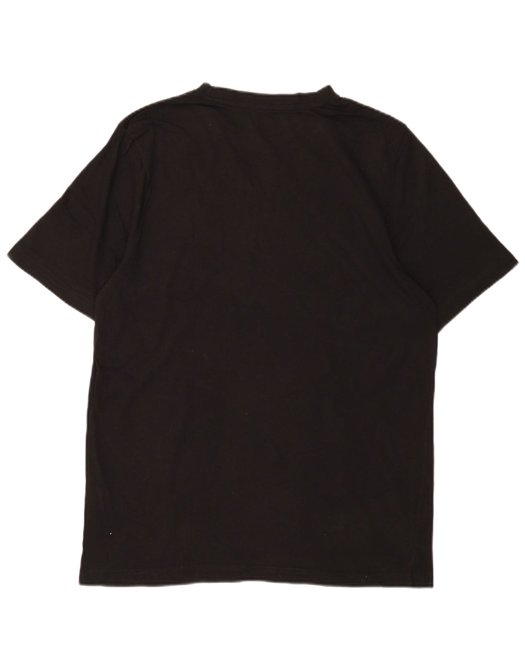 KAPPA Herre grafisk T-shirt Top Stor sort bomuld