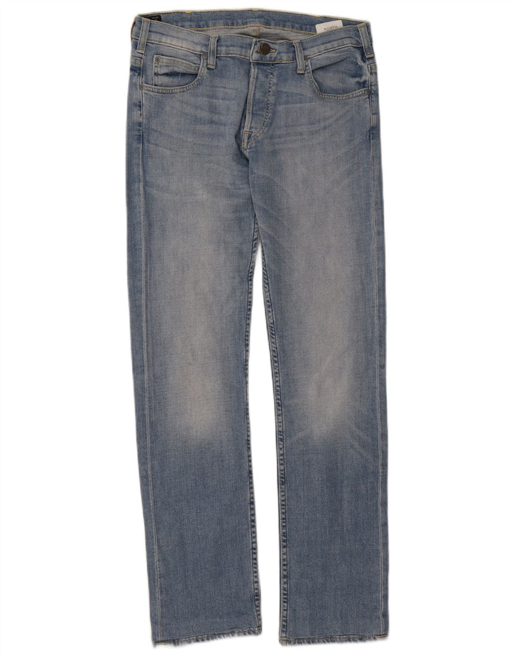 Lee Dame Powell Slim Jeans W31 L34 Blå Bomuld