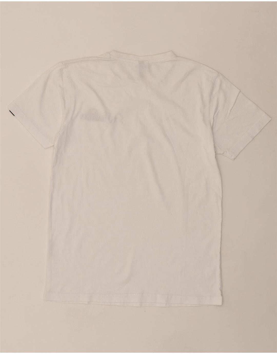 ELLESSE Mens T-Shirt Top Medium White Vintage Ellesse and Second-Hand Ellesse from Messina Hembry 