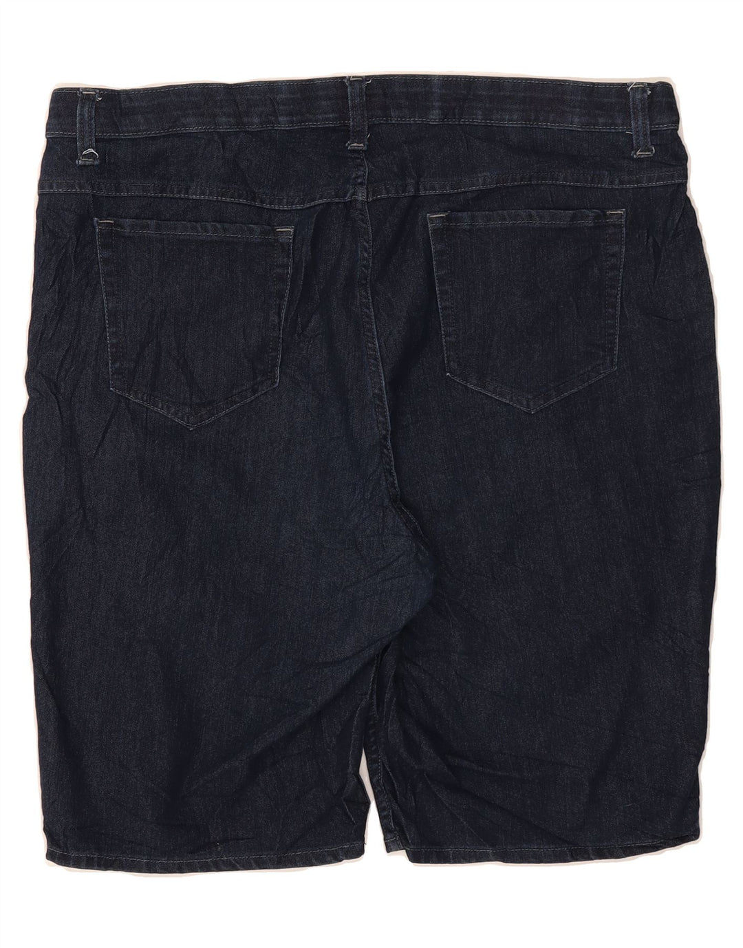 LEE Womens Denim Shorts US 16 2XL W40  Navy Blue Cotton Vintage Lee and Second-Hand Lee from Messina Hembry 