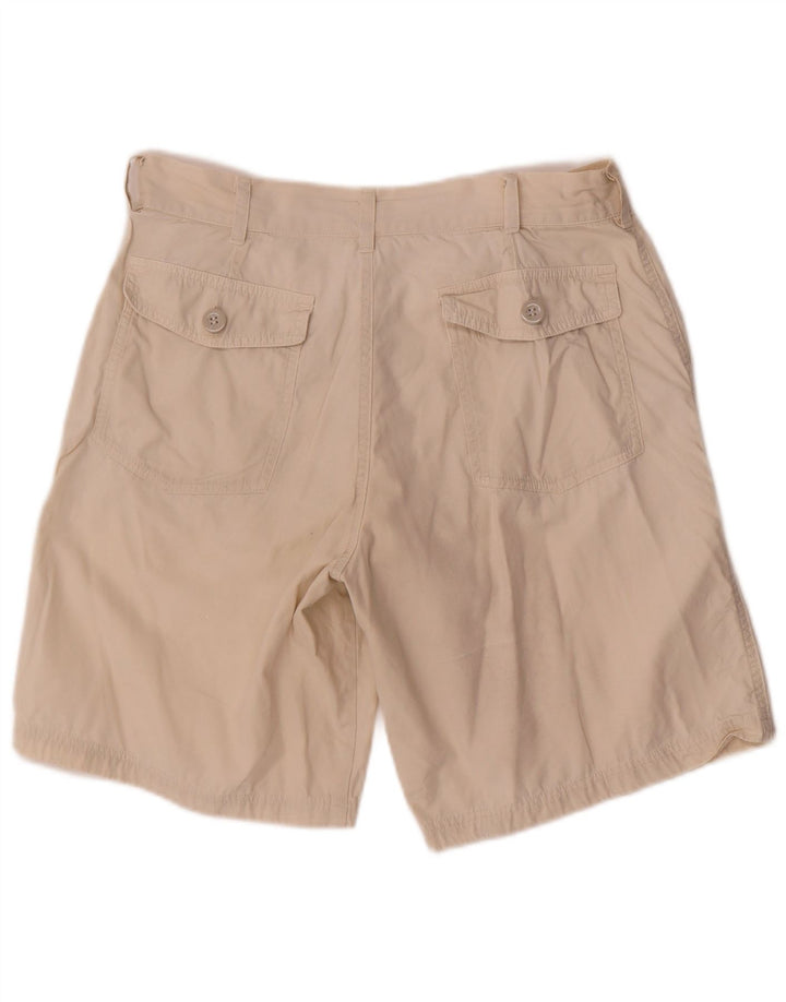 Vintage Chino Shorts til mænd IT 46 Small W30 Beige