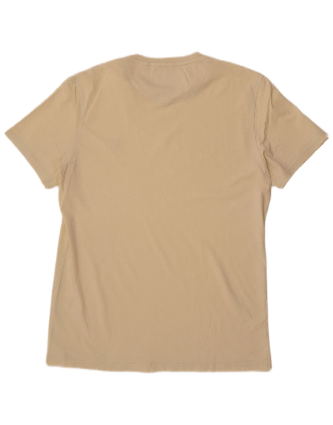 Lyle & Scott Herre T-shirt Top Stor Beige Bomuld