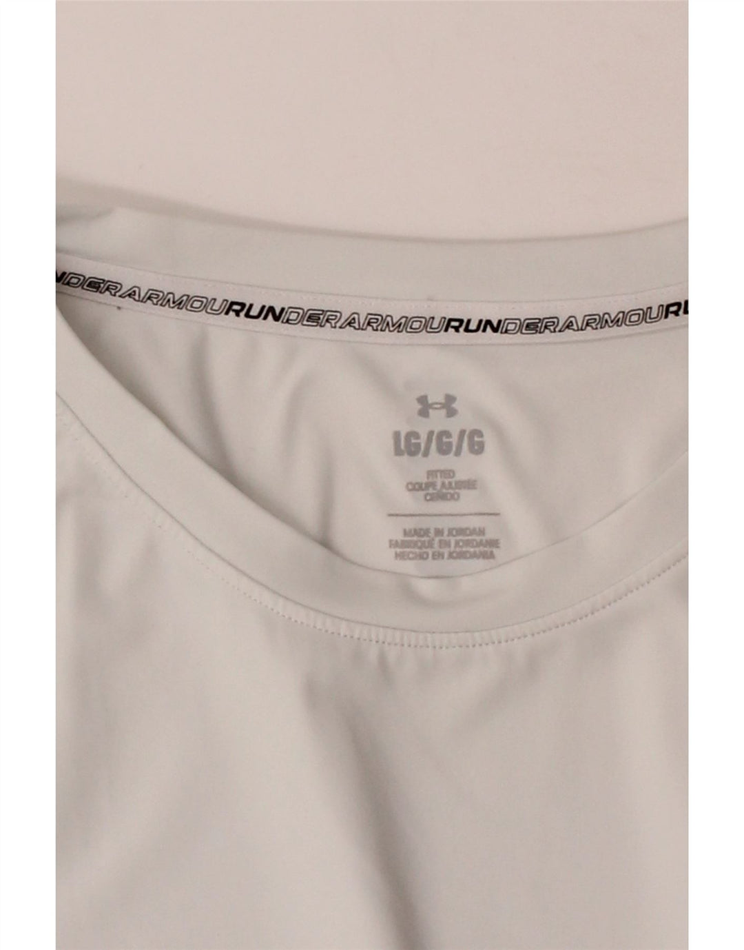 UNDER ARMOUR Womens T-Shirt Top UK 14 Large White Vintage Under Armour and Second-Hand Under Armour from Messina Hembry 