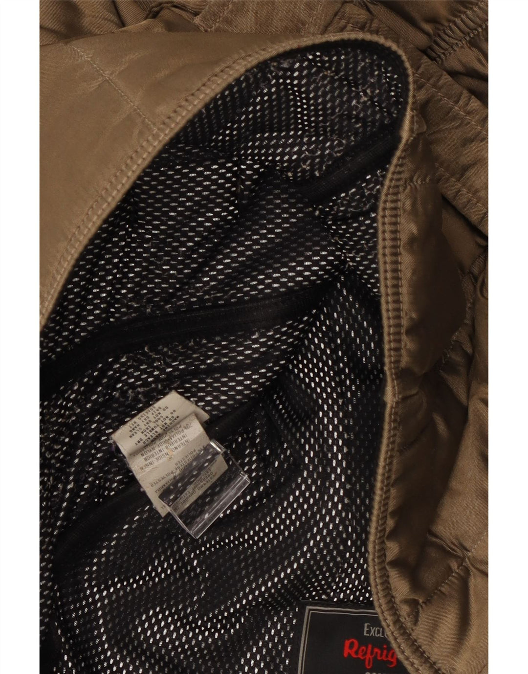 Refrigiwear Dame Hættejakke UK 14 Medium Brun Polyamid