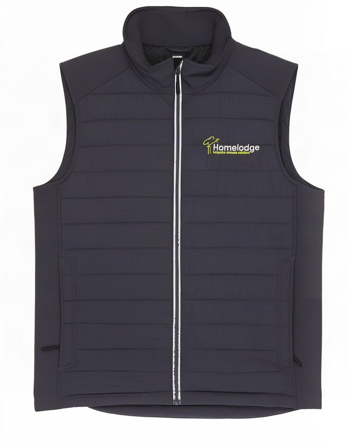 Dickies Herre Polstret Gilet UK 38 Medium Navy Blue Polyester