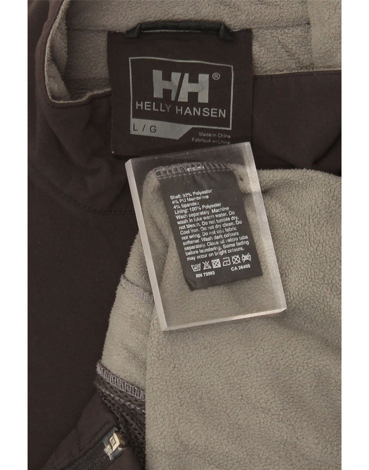 Helly Hansen Herre Windbreaker Jacket UK 40 Large Black Polyester