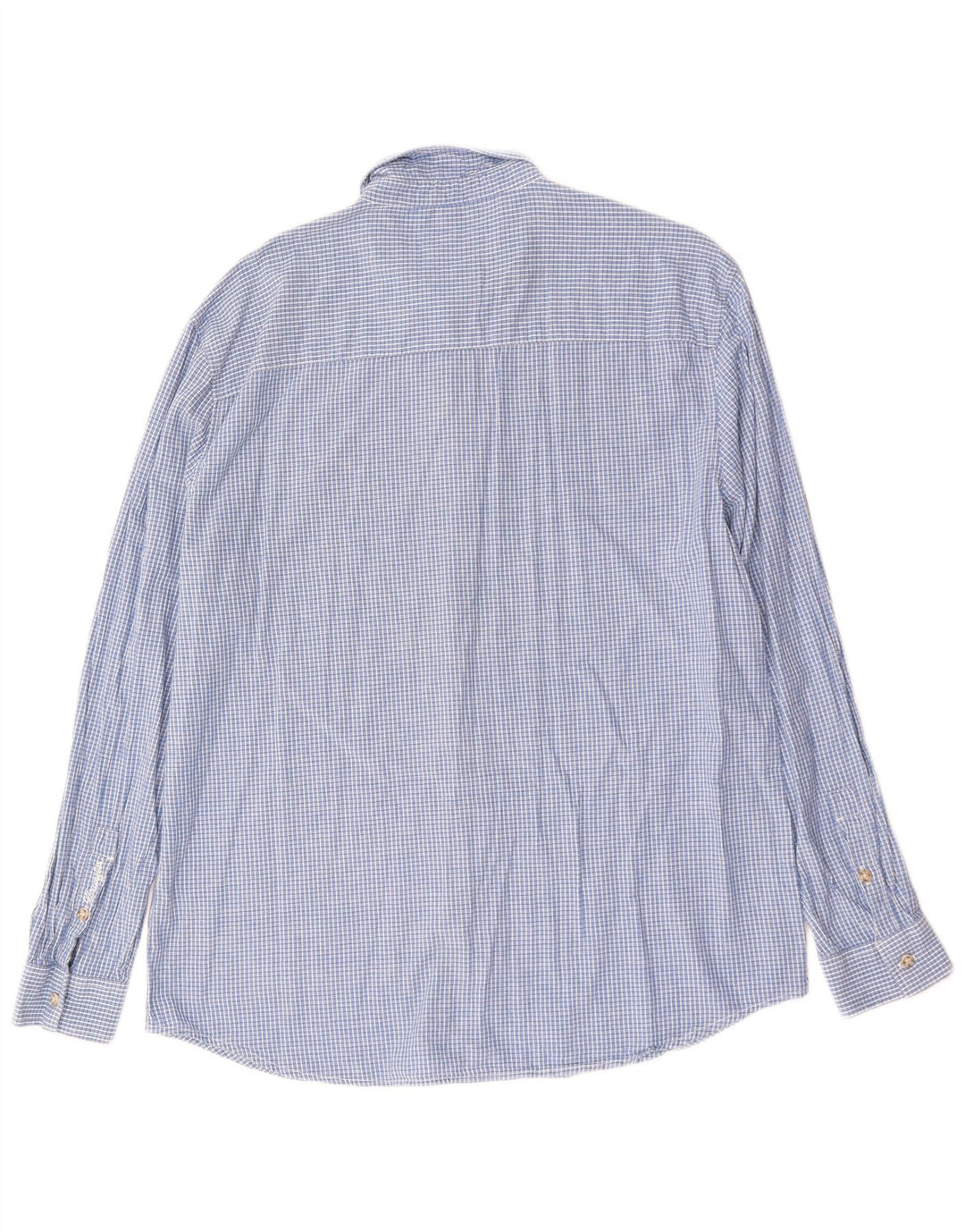 Wrangler herreskjorte 2XL blå ternet bomuld