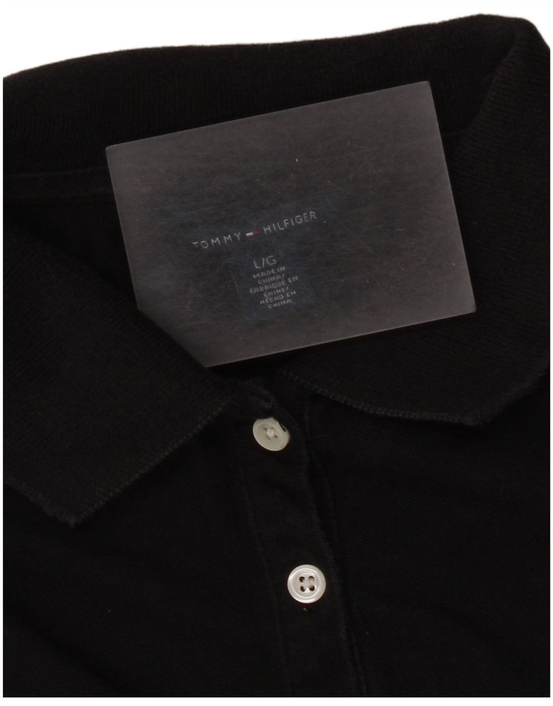Tommy Hilfiger Dame Polo Shirt UK 14 Large Sort