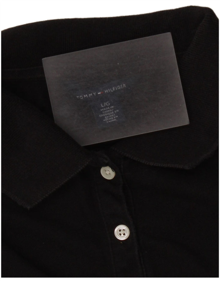 Tommy Hilfiger Dame Polo Shirt UK 14 Large Sort