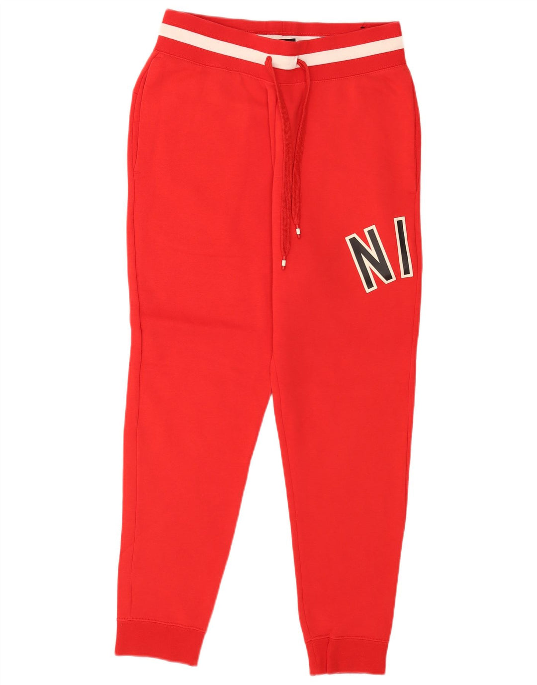 Nike Herre grafisk træningsdragt Bukser Joggers Medium Rød Colourblock Bomuld