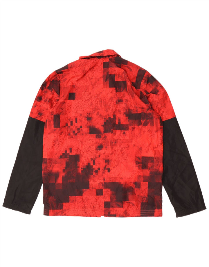 Adidas Regnjakke til drenge 15-16 år Rød Colourblock Polyester