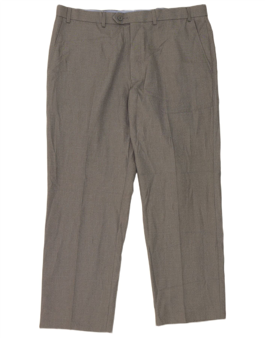 Marks & Spencer Straight Suit Bukser til mænd W38 L29 Grå polyester