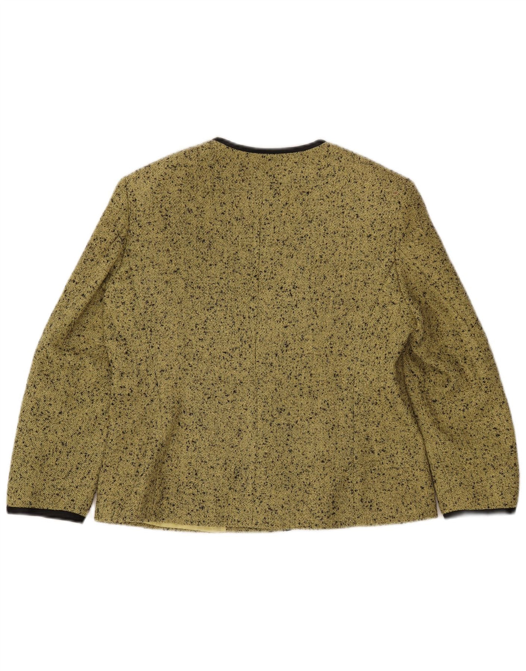 DELIA FERRARI Dame Oversized 3/4-ærmet blazerjakke IT 41 Small Green