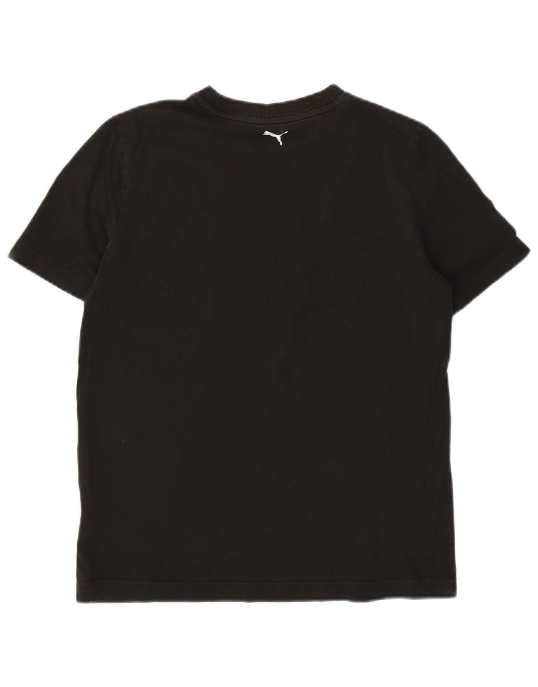 Puma Boys Grafisk T-Shirt Top 15-16 år Sort
