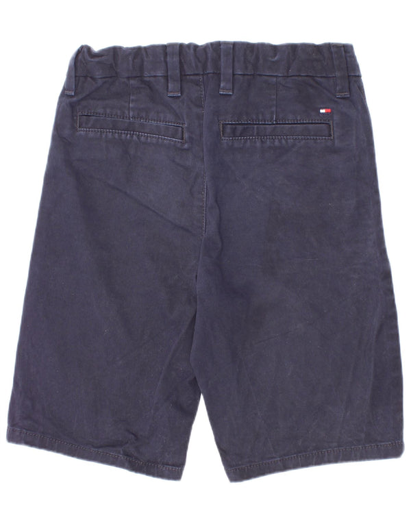 Tommy Hilfiger Boys Chino Shorts 7-8 år W24 Marineblå Bomuld