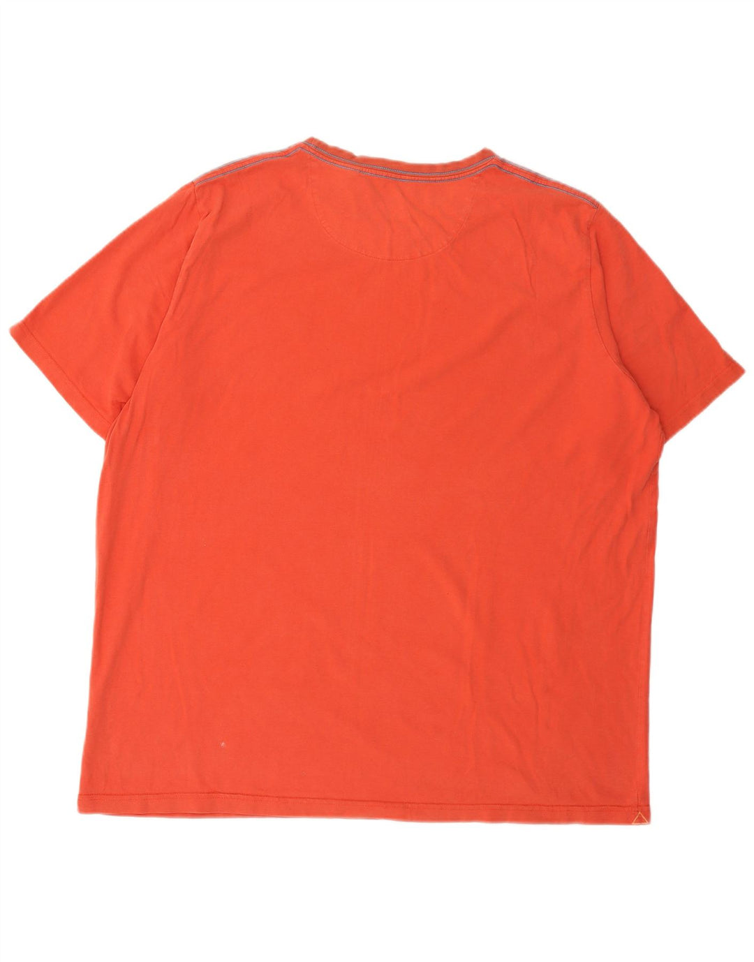 Fat Face Herre T-Shirt Top 2XL Orange Bomuld