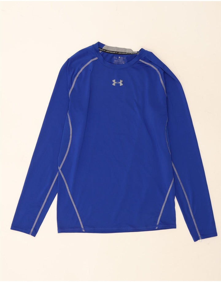 Under Armour Herre Grafisk Top Langærmet Medium Blå
