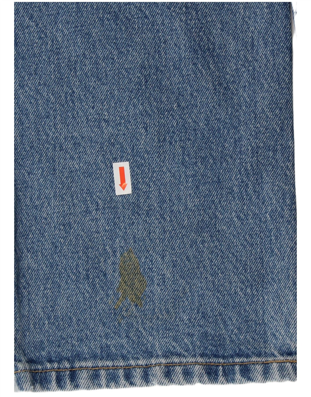 MUSTANG Straight Jeans til mænd W33 L30 Blå Bomuld