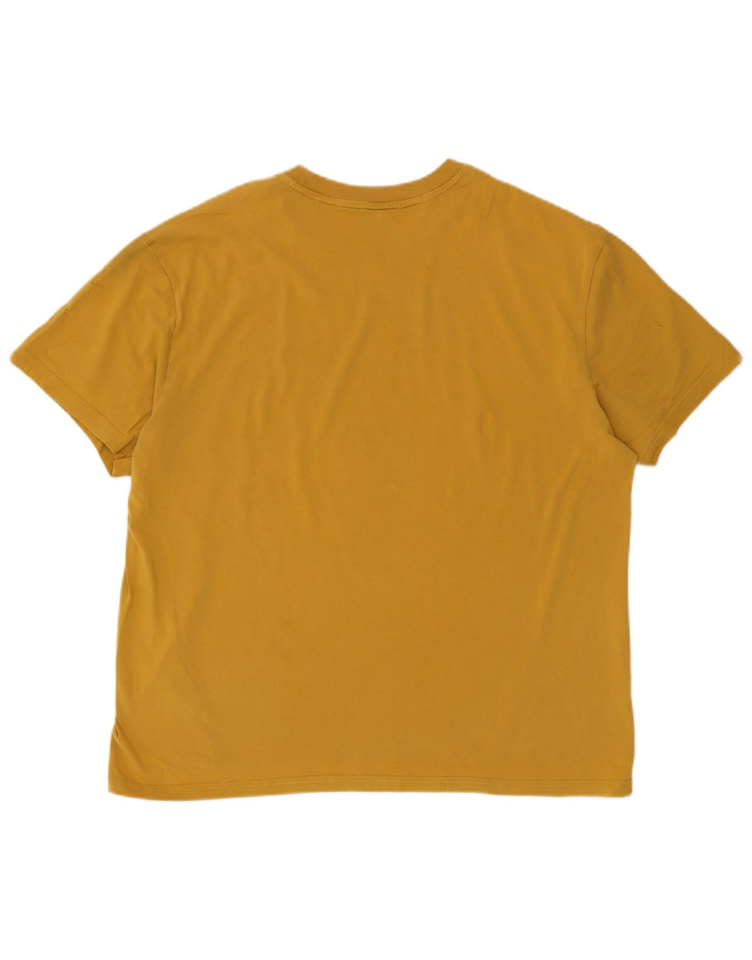 Puma Herre Grafisk T-Shirt Top Stor Gul Bomuld