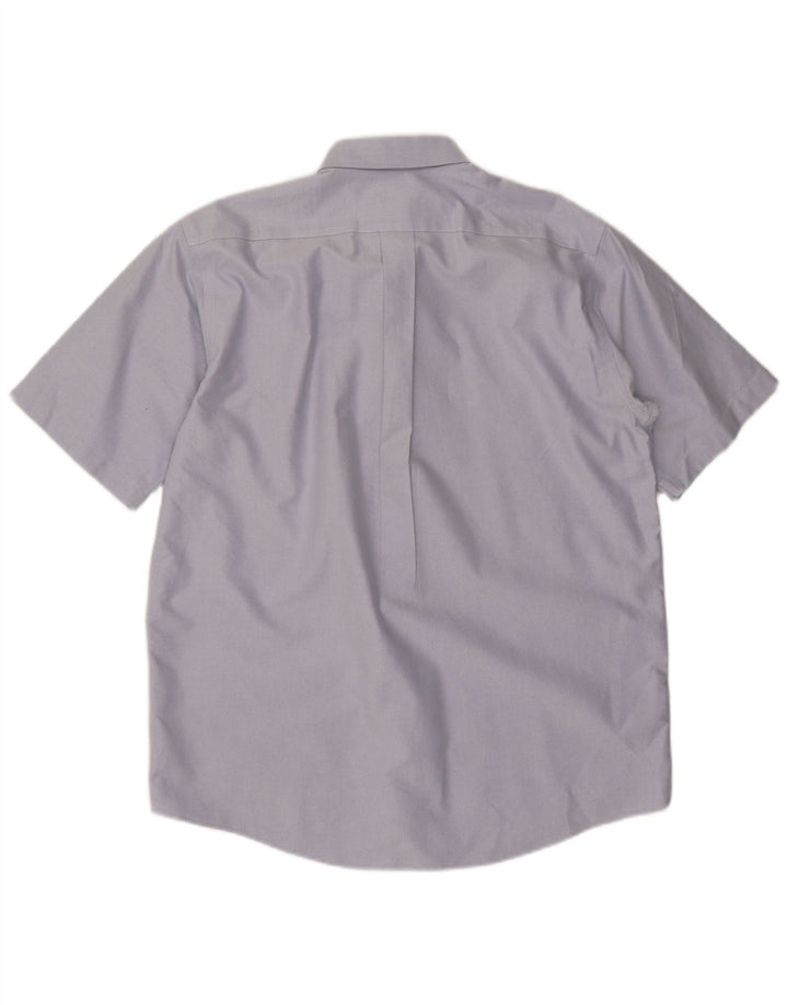 L.L.BEAN Herre Traditional Fit Kortærmet Skjorte Størrelse 15 1/2 Medium Blue