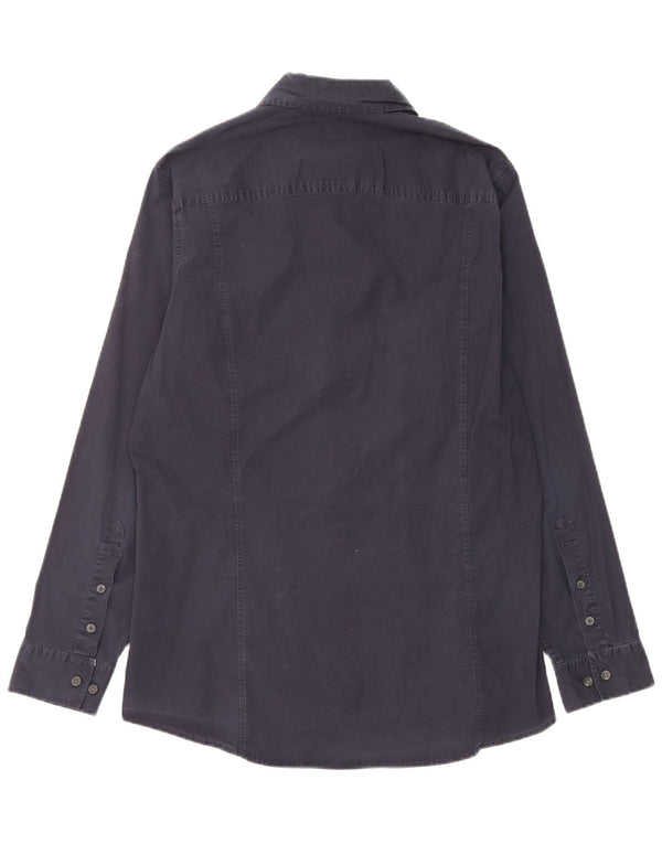 Calvin Klein Jeans Herreskjorte Large Navy Blue