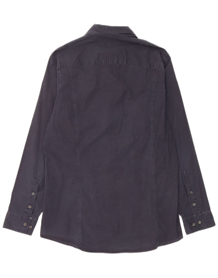 Calvin Klein Jeans Herreskjorte Large Navy Blue