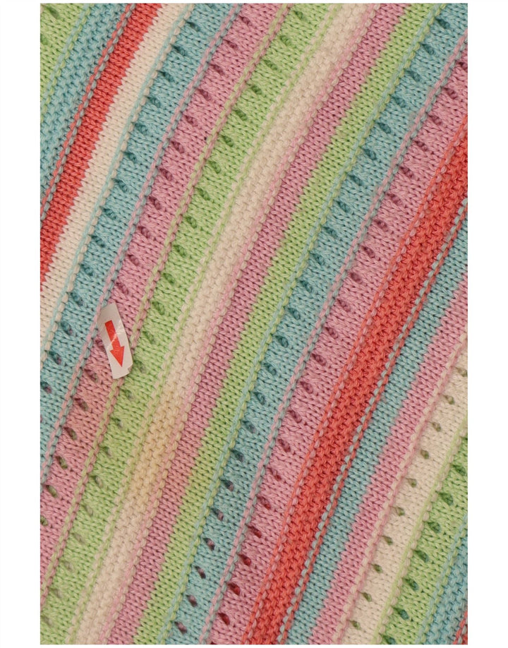 Redok Womens Boat Neck Jumper Sweater UK 16 Large Multicolored Striped