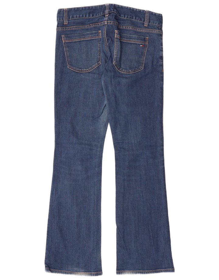 TOMMY HILFIGER Dame Bootcut Jeans US 6 Medium W30 L30 Blå Bomuld