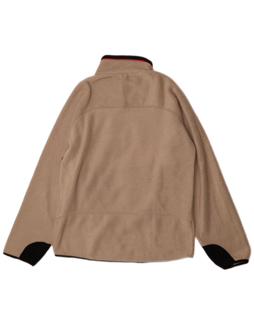 Fila Herre Fleecejakke UK 40 Stor Beige Colourblock Polyester