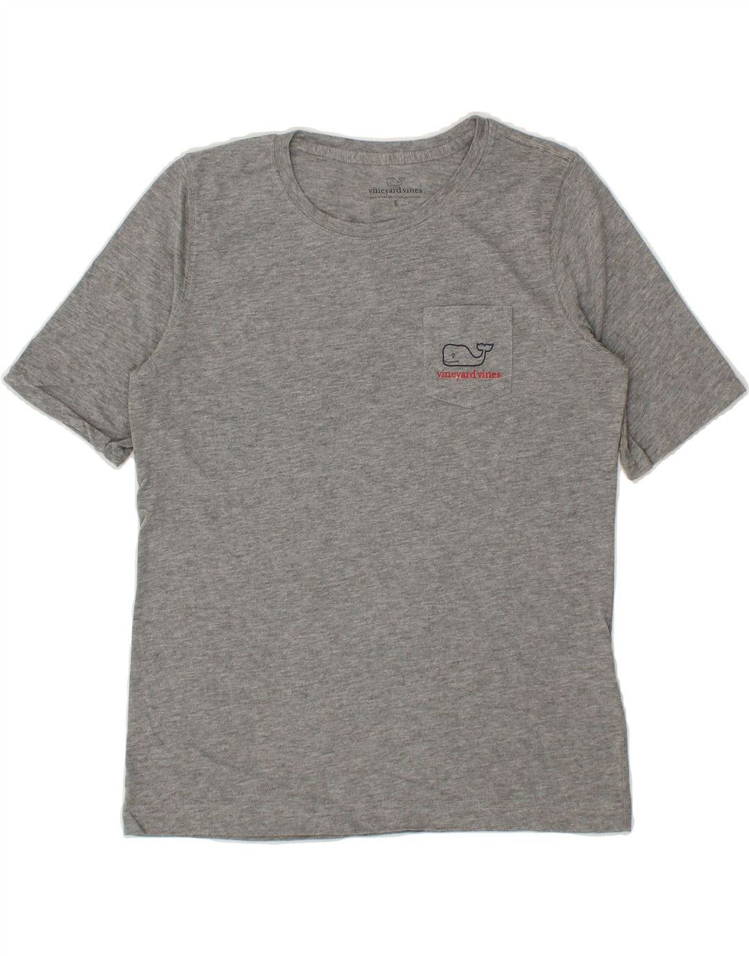 VINEYARD VINES Mens Graphic T-Shirt Top Small Grey Cotton Vintage Vineyard Vines and Second-Hand Vineyard Vines from Messina Hembry 