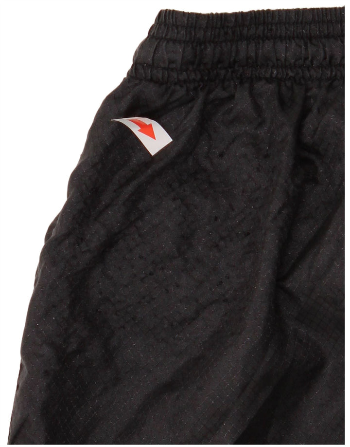 UMBRO Sportsshorts til kvinder UK 12 Medium Black Argyle/Diamond Nylon