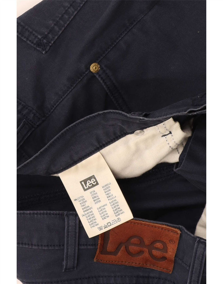 Lee Herre denimshorts W36 store marineblå bomuld
